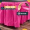Ruffle Disposable Table Skirt 14 Ft Long Pleated Table Skirts with Adhesive Strip – Fits 6ft+ Rectangle or Round Tables – Ideal for Birthday Parties, Gender Reveal, Baby Showers & Event Decorations 6 pack by Exquisite
